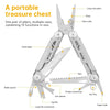 12-in-1 Multitool Steel Pliers