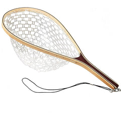 Wooden Frame Rubber Fishing Net