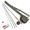 9' Fly Fishing Rod and Reel Combo Starter Kit